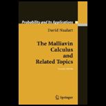 Malliavin Calculus and Related Topics