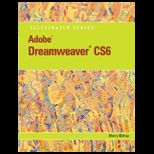 Adobe Dreamweaver CS6, Illustrated