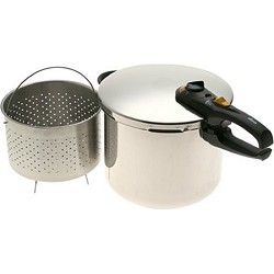 Fagor Duo 10 Quart Stainless Steel Pressure Cooker