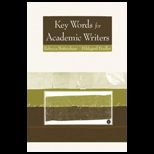 Keywords for Academic Writers
