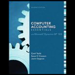 Computer Accounting Essentials With Microsoft Dynamics Gp 10.0   With 2 DVDs
