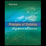 Principles of Statistics for Engineers and Scientists  With Access