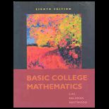Basic College Mathematics   With CD and Access