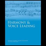 Harmony and Voice Leading, Comp.