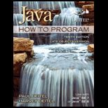 Java  How to Prog., Late Objects   With Access