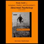 Abnormal Psychology, Study Guide