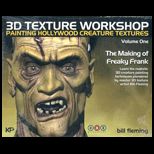 3D Texture Workshop  Painting Hollywood Creature Textures Volume One / With CD