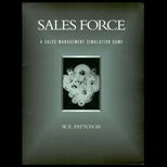 Sales Force  A Sales Management Simulation Game / with 3.5 Disk