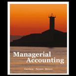 Managerial Accounting With Access (Custom)