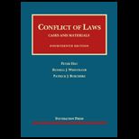 Conflict of Laws   Cases and Materials