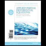 Applied Partial Differential Equations (Looseleaf)
