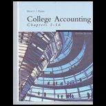 College Accounting Chpt. 1 16 CUSTOM<