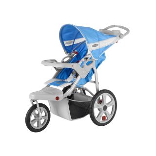 INSTEP Safari Stroller, Blue/Gray