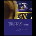 Production and Operations Analysis