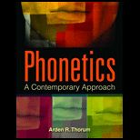 Phonetics Contemporary Approach  Text