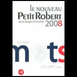 Le Petit Robert De La Langue Francaise