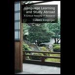 Language Learning and Study Abroad