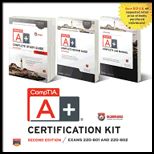 Comptia A and Complete Certification Kit Exam 220 801 and 220 802