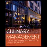 World of Culinary Supervision, Training, and Management
