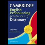 Cambridge English Pronouncing Dictionary  Text Only