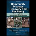 Community Disaster Recovery and Resiliency