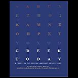 Greek Today Course in the Modern Language and Culture