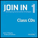 Join in Student Book 1   Class CD