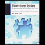 Effective Human Relations (Custom)