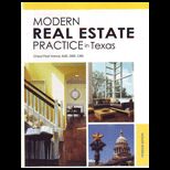 Modern Real Estate Practice in Texas