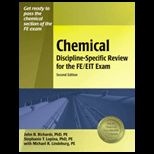 Chemical Discipline Specific Review for the FE/EIT Exam