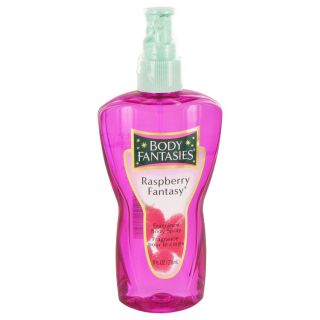 Body Fantasies Raspberry Fantasy for Women by Parfums De Coeur Body Spray 8 oz