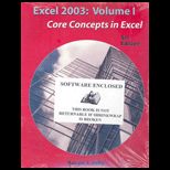 Excel 2003  Volumes 1 and 2   With 2 CDs