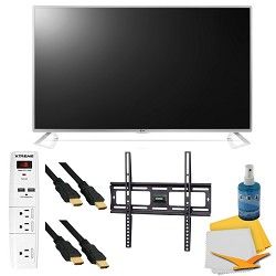 LG 42 Inch 1080p 60Hz Direct LED Smart HDTV with Mount and Hook Up Kit (42LB5800