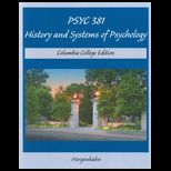 PSYC 381 History and Systems of Psychology (Custom)