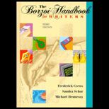 Borzoi Handbook for Writers (Text and Practice Book)