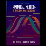 Statistical Methods in Education and Psychology   Text