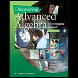 Discovering Advanced Algebra  An Investigative Approach an Investigative Approach