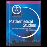 Mathematical Studies