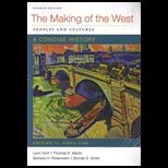 Making of West  Peoples and Cultures, Conc. Volume II   With Reader