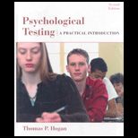 Psychological Testing A Practical Introduction