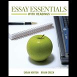 Essay Essentials With Readings (Canadian Edition)