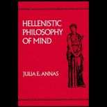 Hellenistic Philosophy of Mind