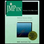 JMP IN Start Statistics  A Guide to Statistical and Data Analysis Using Jmp and Jmp in Software, Version 3.2 for MAC / With Three 3.5 Disks