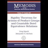 Rigidity Theorems for Actions of Product Groups and Countable Borel Equivalence Relations