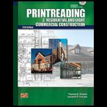 Printreading for Residential and Light Commercial Construction   With 27 Plans and CD