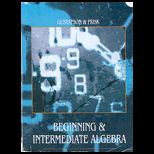 Beginning and Intermediate Algebra (Custom)