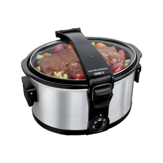 Hamilton Beach Stay or Go 7 qt. Oval Slow Cooker