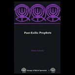 Post Exilic Prophets