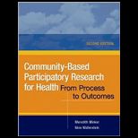 Community Based Participatory Research for Health  From Process to Outcomes
