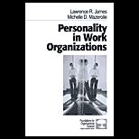 Personality in Work Organizations